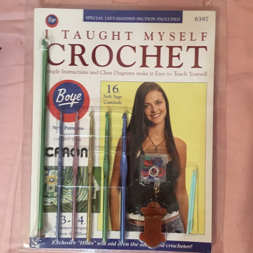 I taught myself crochet!